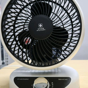 스위스밀리터리 360도 저소음 3D입체회전 SMA-AC360 서큘레이터 이미지