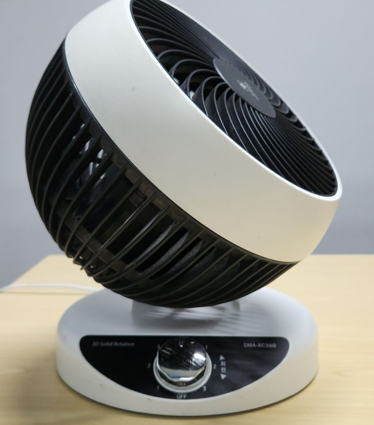 스위스밀리터리 360도 저소음 3D입체회전 SMA-AC360 서큘레이터 이미지