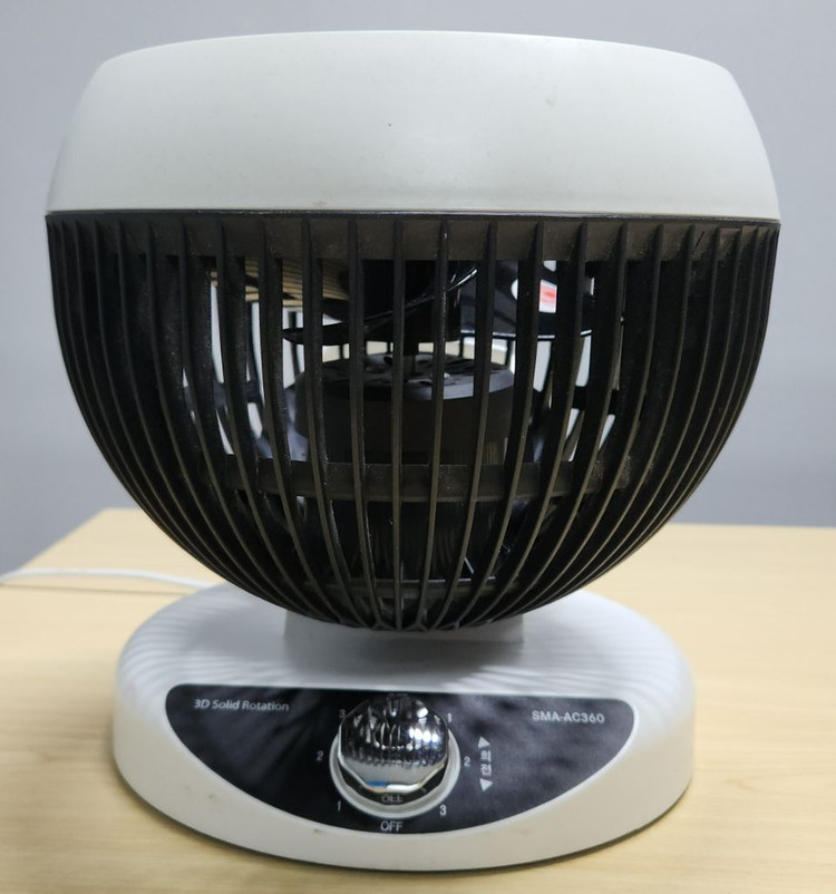 스위스밀리터리 360도 저소음 3D입체회전 SMA-AC360 서큘레이터 이미지