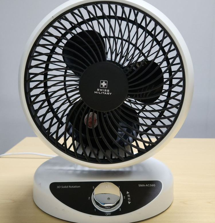 스위스밀리터리 360도 저소음 3D입체회전 SMA-AC360 서큘레이터 이미지