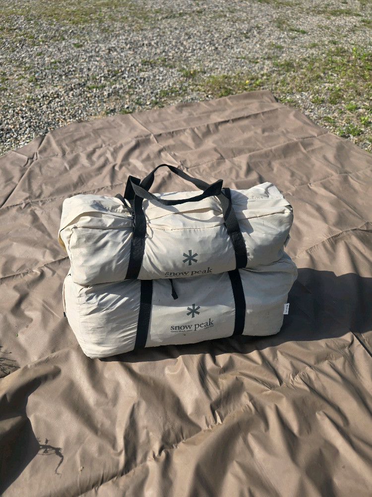 스노우피크 랜드락 아이보리텐트(세탁후보관중) 이미지