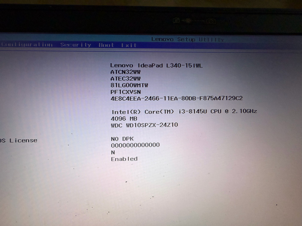 레노버 노트북 L340 무한재부팅 부품용 판매 이미지