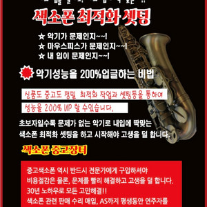 테너색소폰 서브톤 명기로 만들어 드립니다.성능200%업!!. 알토색소폰. 소프라노색소폰 이미지