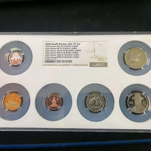 한국은행 70주년 프루프 멀티그레이딩.희귀동전.희귀주화 이미지