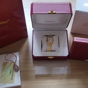 [새제품 풀세트]까르디에 여성용 고급쿼츠 27mm 이미지