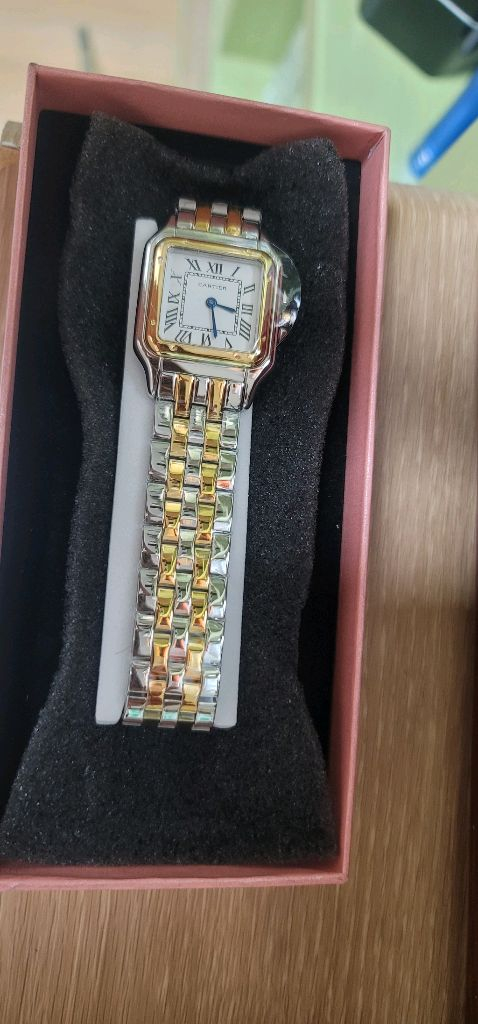 [새제품 풀세트]까르디에 여성용 고급쿼츠 27mm 이미지