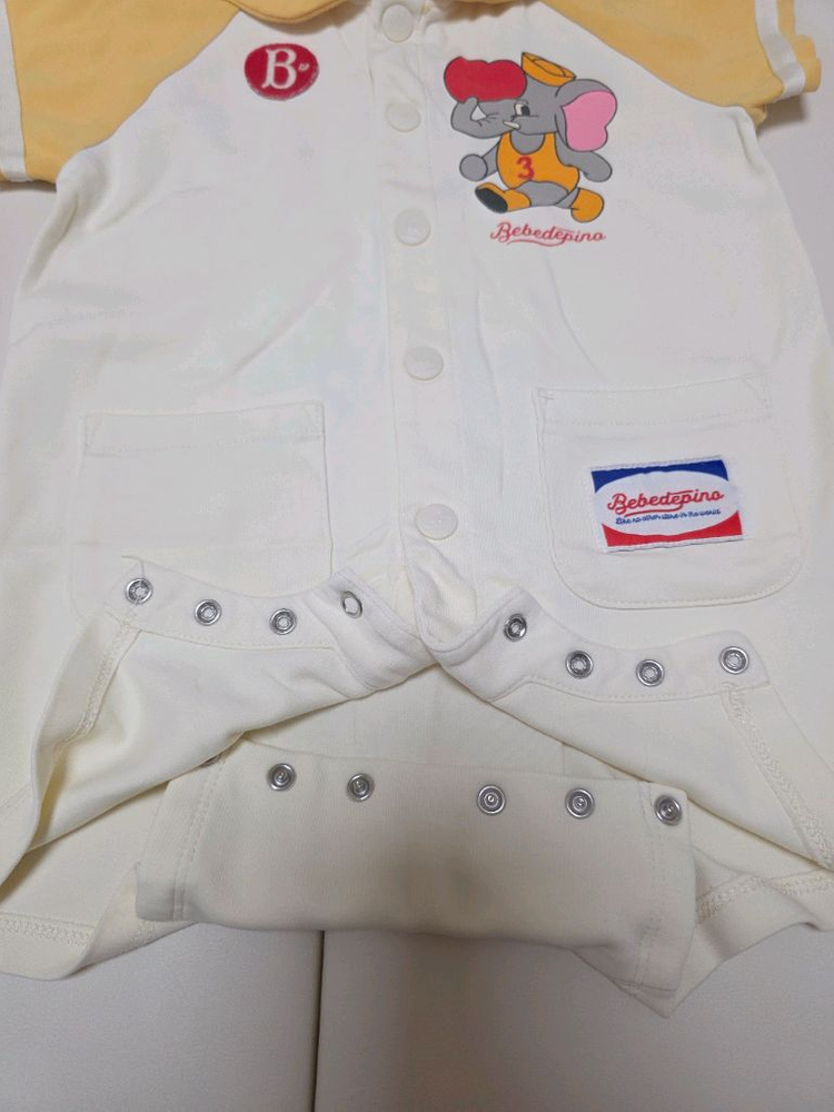 베베드피노 아미띠에 반팔 바디수트 90 이미지