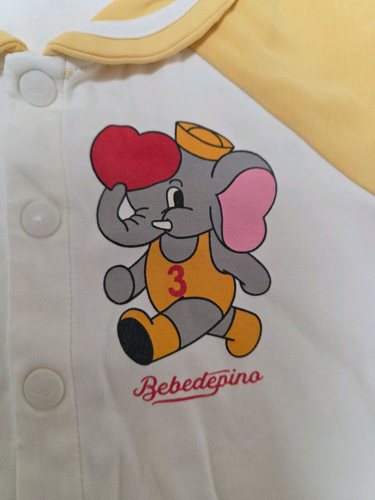 베베드피노 아미띠에 반팔 바디수트 90 이미지