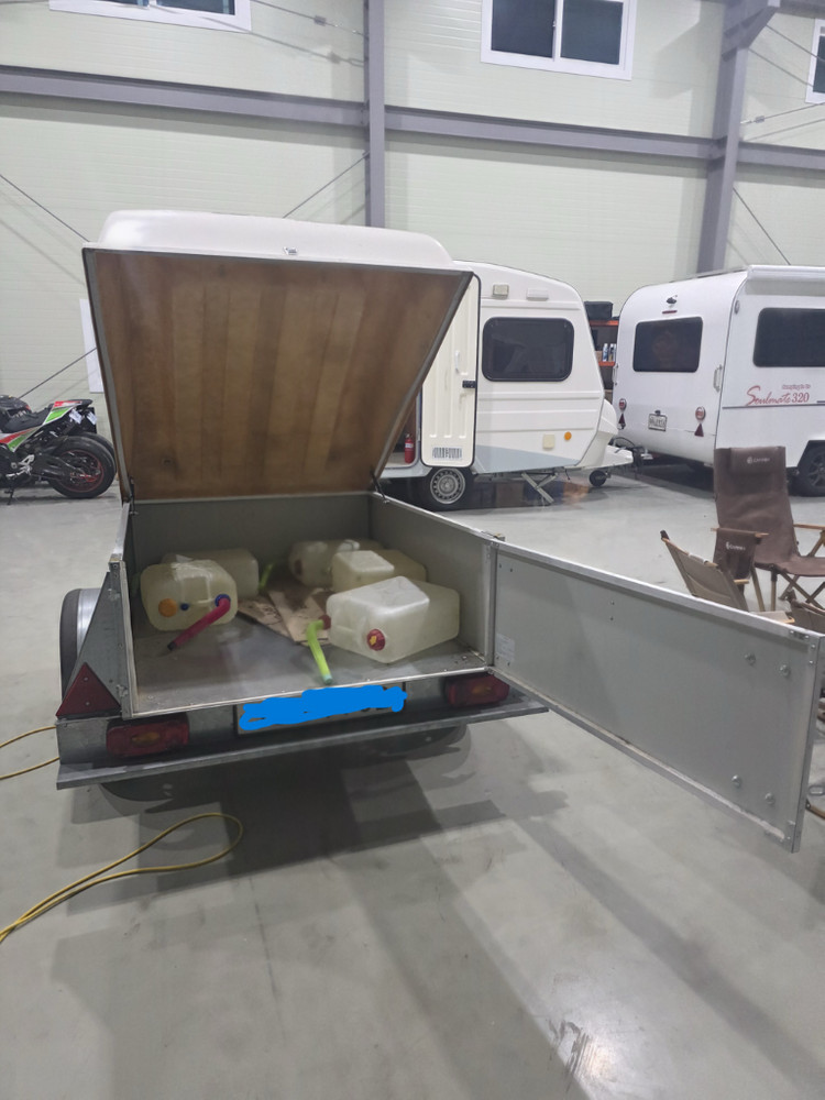 코만치 캠핑 운송 트레일러, 2016년식, 판매가 130만원 이미지