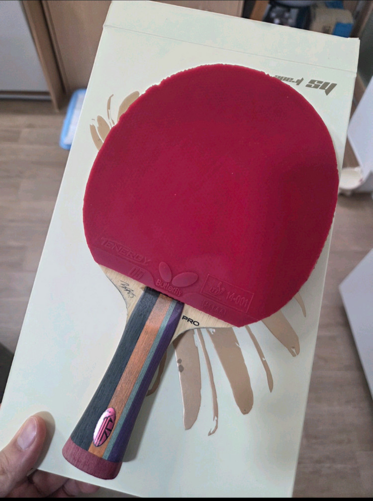 버터플라이 장지커ALC. 조대성프로 탁구라켓 이미지