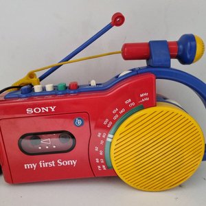 my fisrt sony 카세트 라디오 이미지