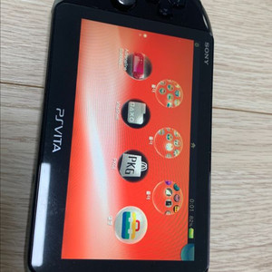 [카키색상] 풀셋팅 알찬구성 소니 PS Vita 2세대 비타 2세대 128GB 팝니다. 카키 색상 이미지