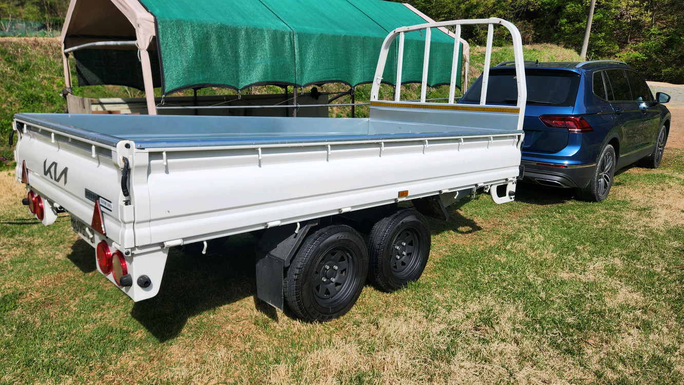 화물트레일러 고중량 2축 이미지