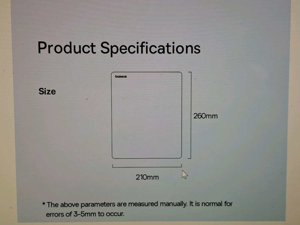 무선마우스 마우스패드 이미지