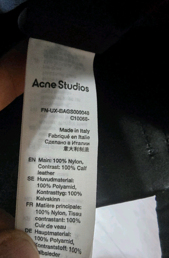 (정품) 아크네 베이커백 미니 (명품 여자 크로스백 토트백 숄더백 가방) 이미지