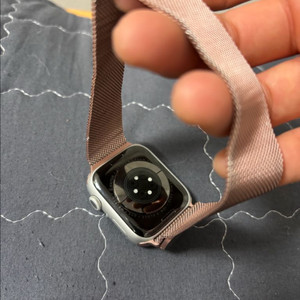 애플워치 시리즈9 45mm 실버 GPS모델 이미지