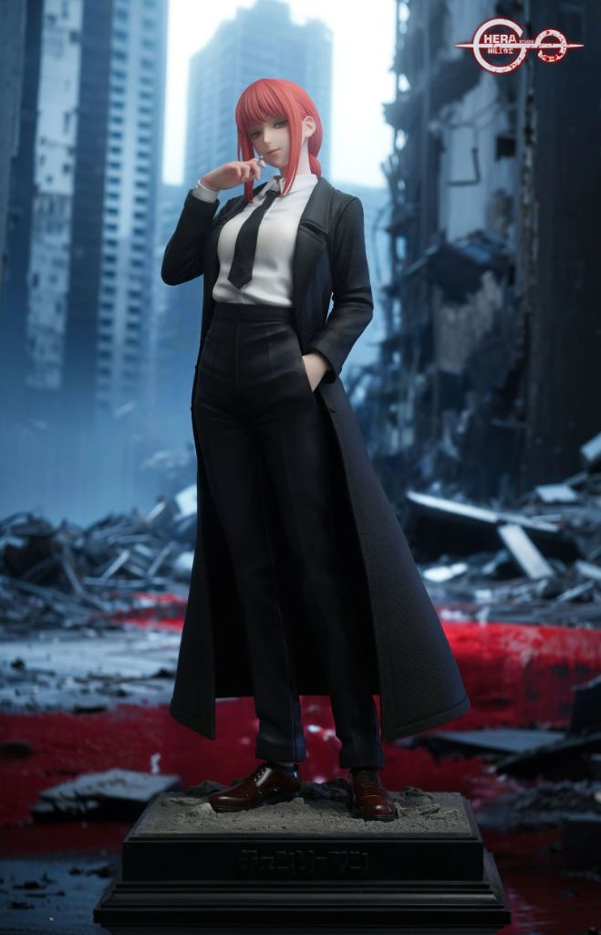 체인소맨 hera 마키마 1/4사이즈 레진피규어 양품 이미지