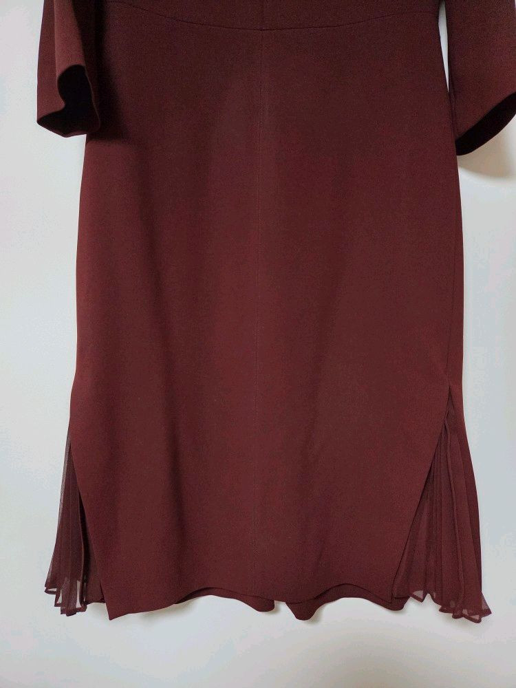 미샤 MICHAA 19 플리츠 배색 원피스 (55) 이미지