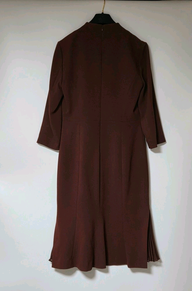 미샤 MICHAA 19 플리츠 배색 원피스 (55) 이미지