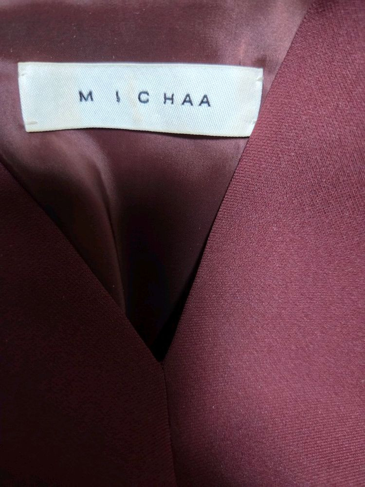 미샤 MICHAA 19 플리츠 배색 원피스 (55) 이미지