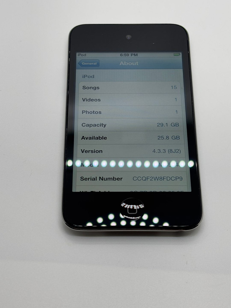 아이팟 터치 4세대 32g 블랙 이미지