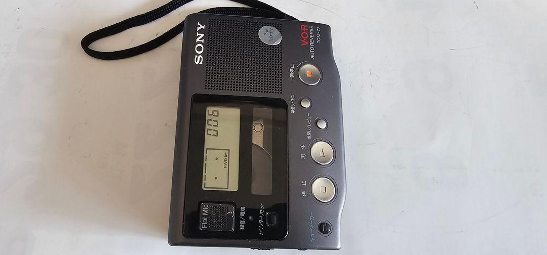 SONY TCM-77 어학용 워크맨 작동품 이미지