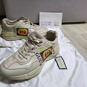 구찌 라이톤 스니커즈 42사이즈 (국내 270~275)* 이미지