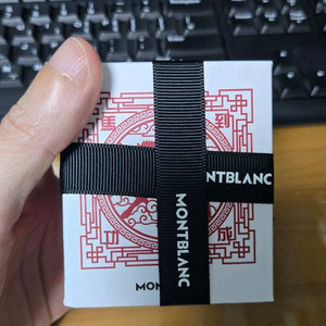 MONTBLANC 몽블랑 조디악 말띠 레드 만년필잉크 판매합니다 이미지