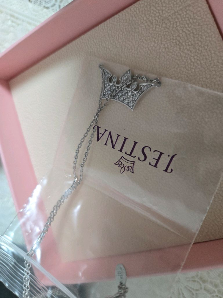 제이에스티나 티아라 귀걸이 목걸이팝니다. 이미지