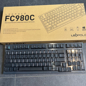 [단순개봉] 레오폴드 FC980C 블랙 30g 무접점 토프레 이미지