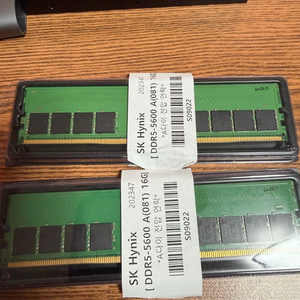 ddr5 5600 32gb(16gb*2) 하이닉스 a다이 언락 이미지