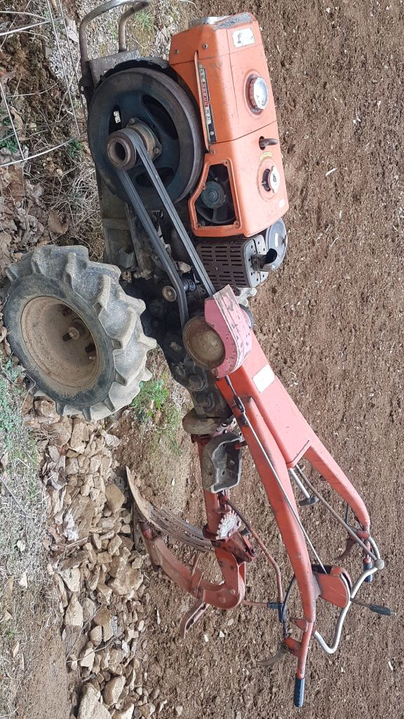 농업용 경운기 이미지