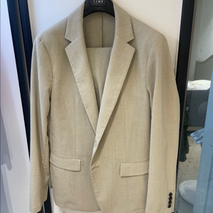 솔리드옴므 카키베이지 셋업 슈트 이미지