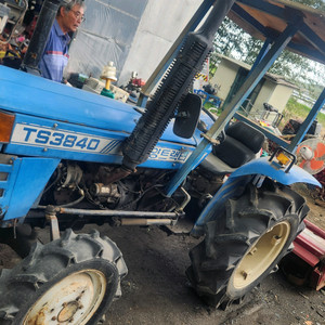 상태아주좋은 동양 38마력 트랙터 트랙트 트렉터 트렉트 본기+로터리 로타리 이미지