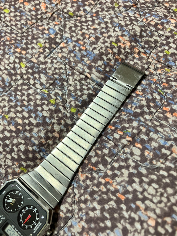 시티즌 아나디지템프 ANA-DIGI TEMP 은장 실버 프레드페리 한정판 이미지