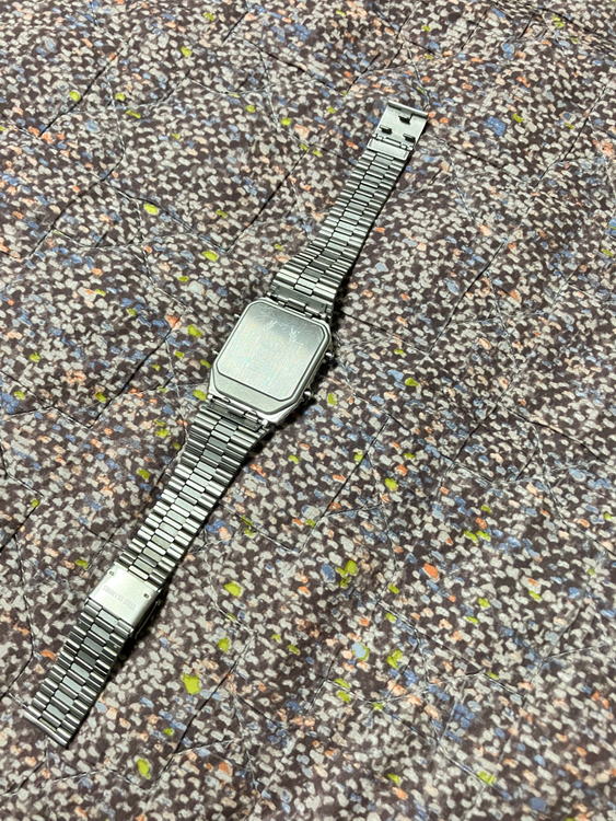 시티즌 아나디지템프 ANA-DIGI TEMP 은장 실버 프레드페리 한정판 이미지