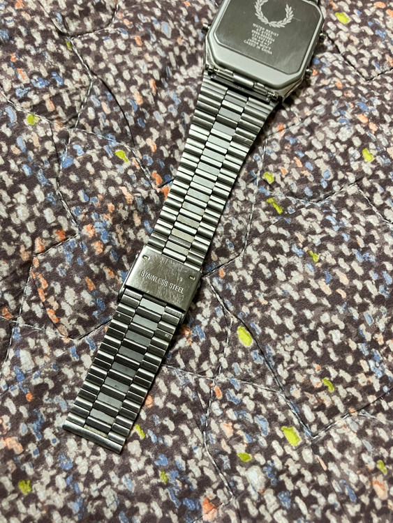 시티즌 아나디지템프 ANA-DIGI TEMP 은장 실버 프레드페리 한정판 이미지