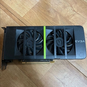 EVGA 그래픽카드 블랙 컴퓨터 그래픽카드 GTX560ti 이미지
