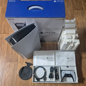 필독>>플스5 PS5 디스크 스탠다드 에디션 풀박스 팝니다 이미지