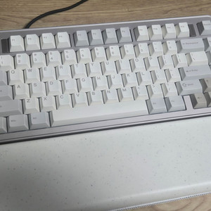 (거의 새거) 스웨그키 evo75 frist light, 라이축 (풀박스) + 팜레스트, 키보드매트 이미지