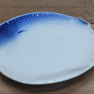 도자기 복어 그릇 이미지