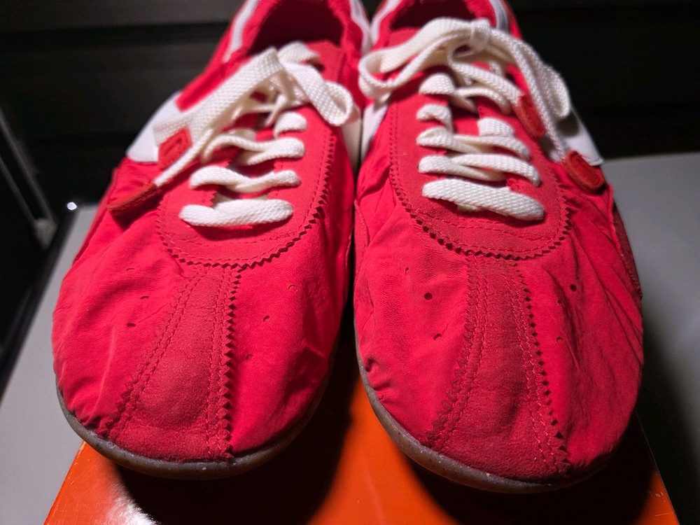 나이키 x 자크뮈스 문 슈 SP 유니버시티 레드 앤 바이시클 옐로우 295 이미지