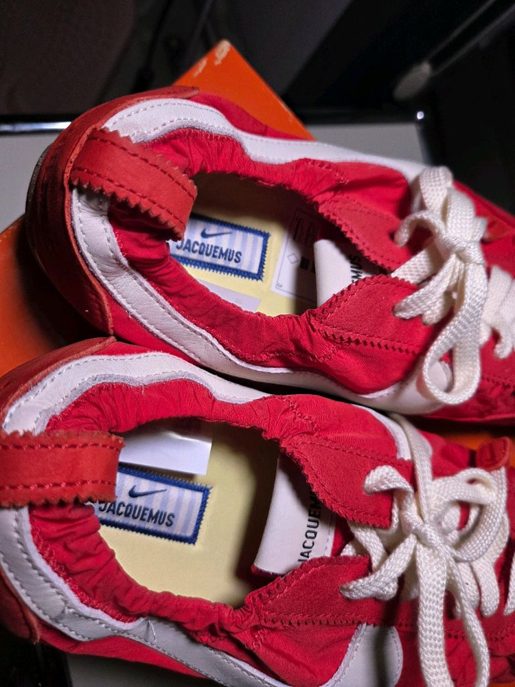 나이키 x 자크뮈스 문 슈 SP 유니버시티 레드 앤 바이시클 옐로우 295 이미지