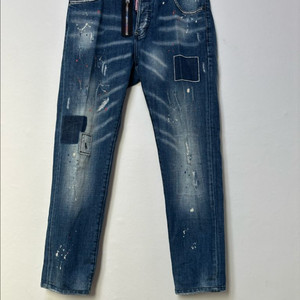 디스퀘어드2 워싱 패치 청바지 30 이미지