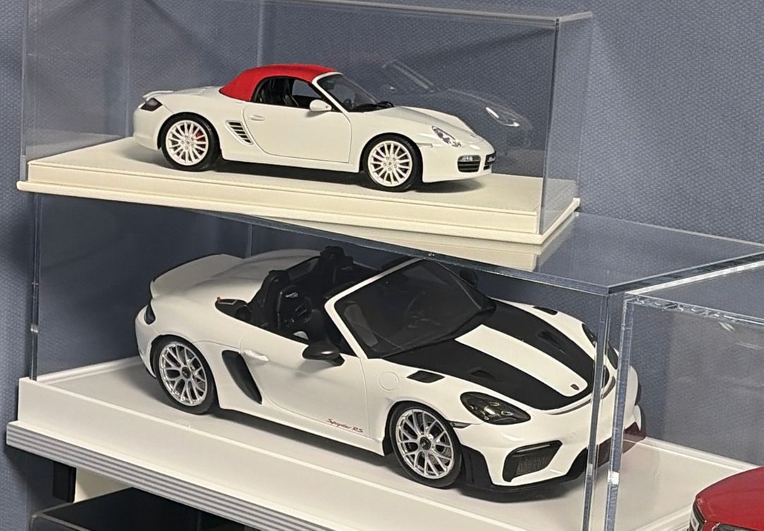 1:12 다이캐스트 (슈코) 포르쉐 718 스파이더 빅사이즈 이미지
