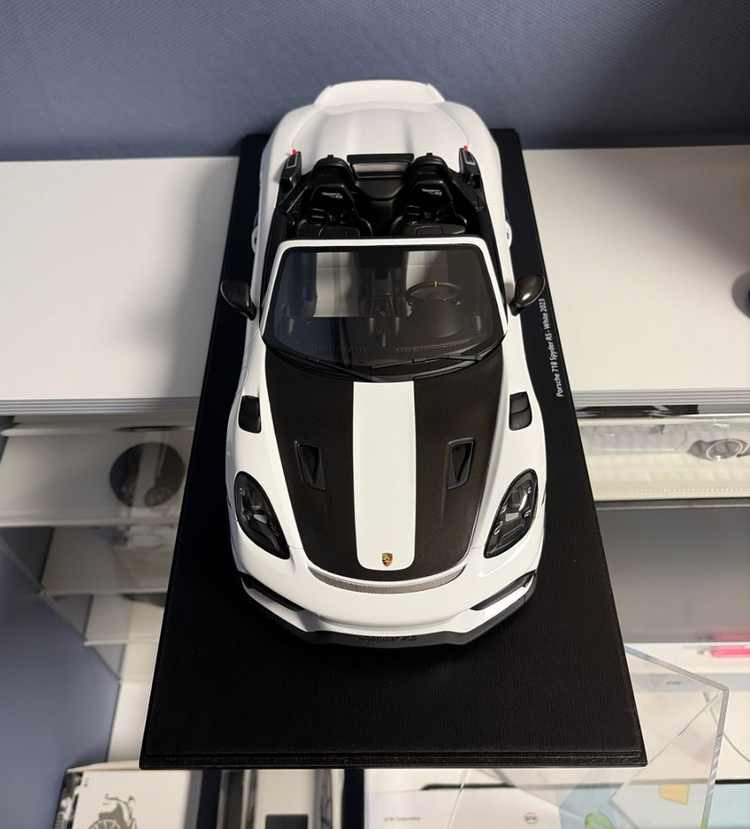 1:12 다이캐스트 (슈코) 포르쉐 718 스파이더 빅사이즈 이미지