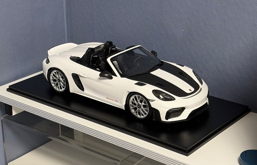 1:12 다이캐스트 (슈코) 포르쉐 718 스파이더 빅사이즈 이미지