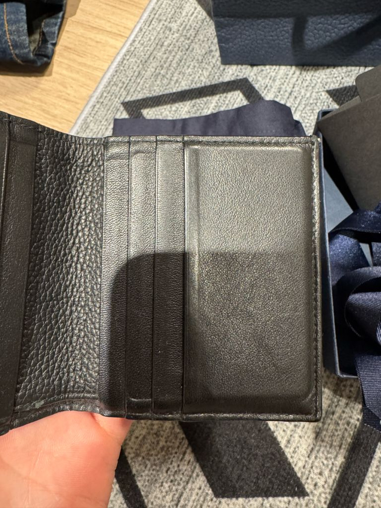 디올 오블리크 버티컬 반지갑 이미지