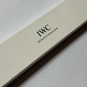 Iwc 마크 블랙 스트랩 핀 버클 20mm 이미지