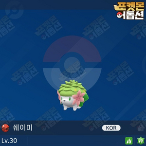 쉐이미 / 포켓몬스터 / 닌텐도 스위치 이미지